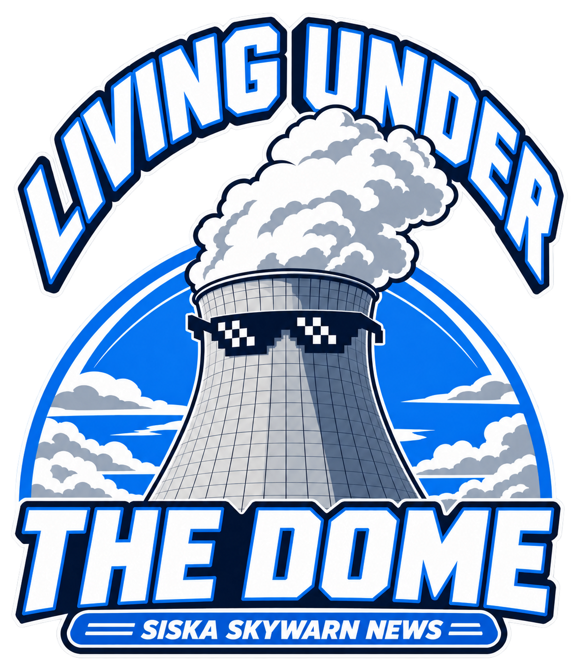Living Under the Dome Tee design